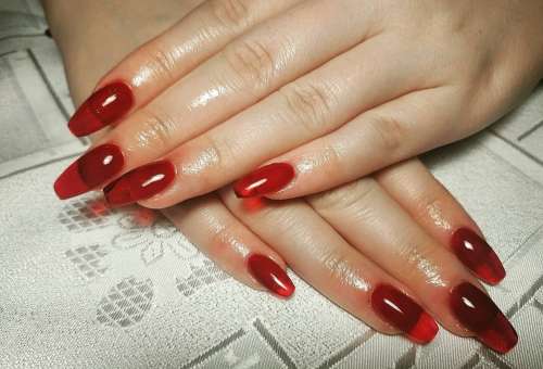 Nails - Artificial Nails (Gel or Acrylic with Tips)